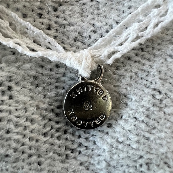 Anthropologie Knitted and knotted wool blend feminine cardigan - Picture 2 of 12